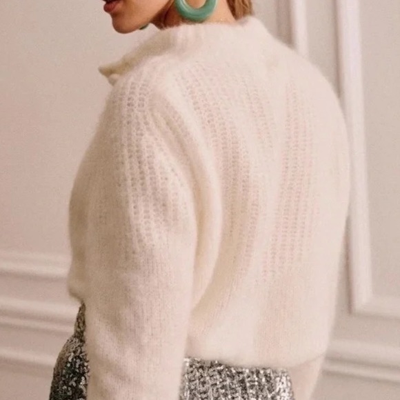 Sezane Tom Jumper in Ecru $78 OBO - Picture 2 of 9